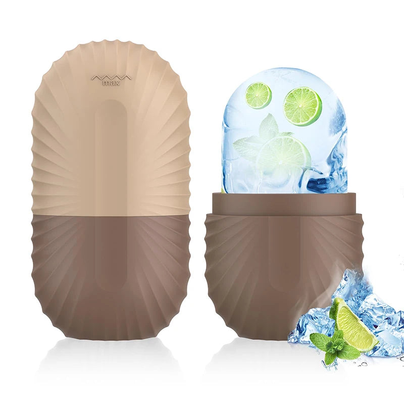 FrostGlow™ Reusable Ice Roller | De-Puff, Brighten & Soothe Skin Naturally
