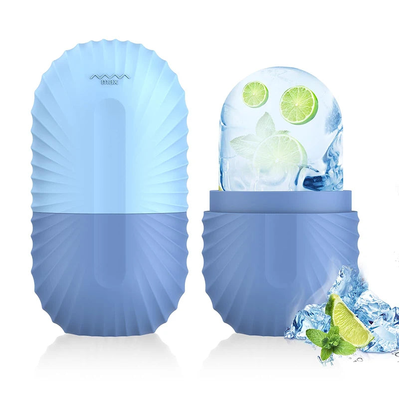 FrostGlow™ Reusable Ice Roller | De-Puff, Brighten & Soothe Skin Naturally
