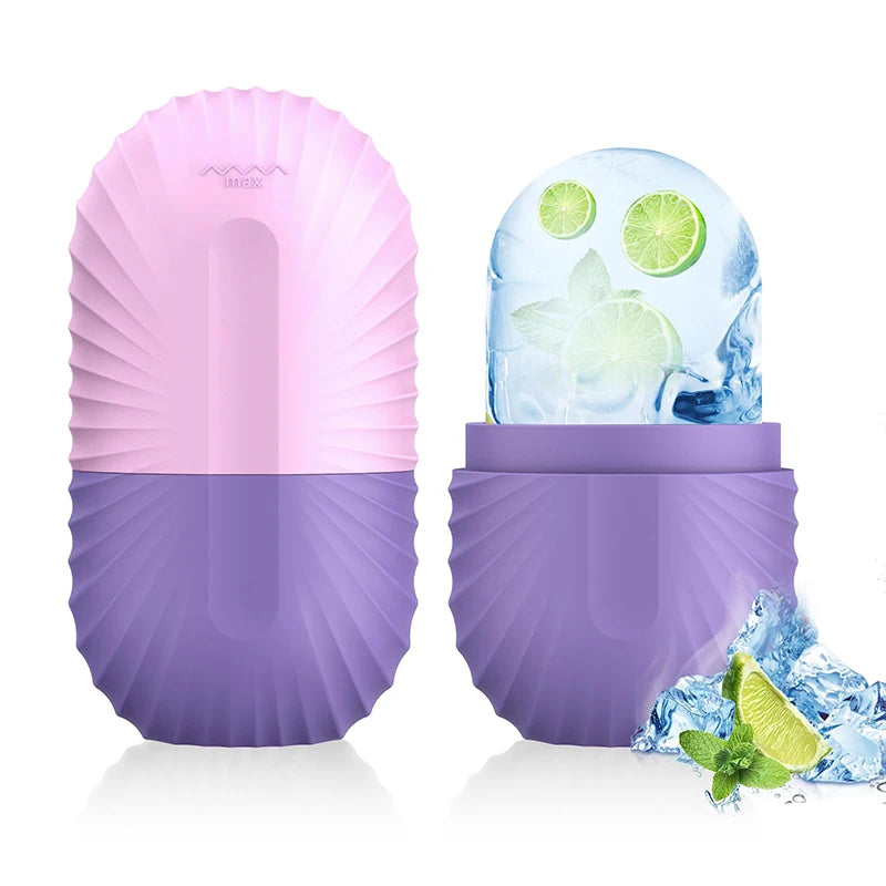 FrostGlow™ Reusable Ice Roller | De-Puff, Brighten & Soothe Skin Naturally