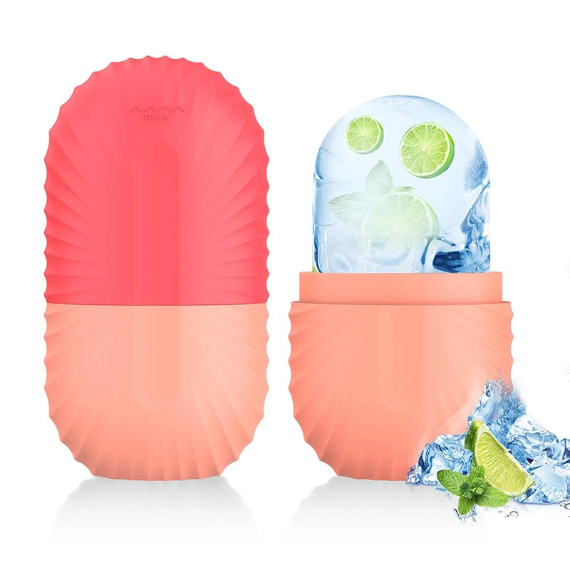FrostGlow™ Reusable Ice Roller | De-Puff, Brighten & Soothe Skin Naturally