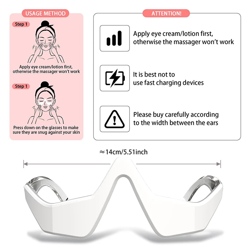 VisionLift™ EMS Eye Glasses | Reduce Eye Bags, Wrinkles & Fatigue