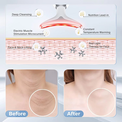 GlowLift™ Face &amp; Neck Sculptor - Deep Cleansing, EMS Therapy, and Skin Rejuvenation